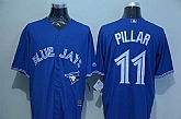 Toronto Blue Jays #11 Kevin Pillar Blue New Cool Base Stitched MLB Jersey,baseball caps,new era cap wholesale,wholesale hats